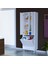 55X165X30 cm ARD-133 Sepetli 2 Kapaklı Çok Amaçlı Mutfak Dolabı Banyo Dolabı Oyuncak Dolabı 2
