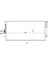 CFI689016 CFI689016 Klima Kondenseri Fiat 500 1.4i 07 Oto.-Mek. 1
