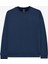 M Essential Crew Neck Sweatshirt Erkek Lacivert S242113-410 1