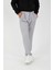 Fitilli Baggy Kalıp Erkek Pantolon - Gri 6