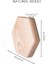 Ahşap Altıgen Duvar Sanatı Dekor Geometrik Petek 4