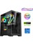 XSR833 I5 12400F 16GB Ram 512GB M.2 Nvme SSD 6gb RTX3050 24"curved 180Hz Sıvı Soğutma Oyun Bilgisayarı 2
