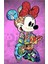 Renkli Mickey Mouse PixArt Sanat Elmas Mozaik Tablo Diamond Türkiye 38*58 1