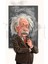 Albert Einstein 41 x 53 Elmas Mozaik Tablo 1