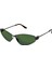 BB0335S 005 Siyah Yeşil Cat Eye Kadın Güneş Gözlüğü 65-16 1
