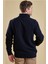 Patch Half Zip Kazak NY71 Navy 4