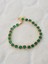 Yeşil Taşlı Su Yolu Gümüş Bileklik 1