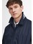 Lorden Waterproof Yağmurluk NY74 Navy-Blue Granite Tartan 5