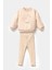 Mevsimlik Uzun Kollu Pamuk Sweat Alt Üst Kız Çocuk Ikili Taytlı Takım 1-4 Yaş 1