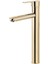 TUA Armatur Yüksek Lavabo Bataryası Çanak Lavabo Bataryası Altın Gold Banyo Musluk 2