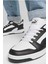 Rebound Low Kısa Siyah Beyaz Erkek Sneaker Spor Ayakkabı 392328-01 V4 4