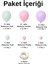 Balon Seti Makaron Yeşil-Makaron Pembe-Makaron Lila 60 Lı Balon Zinciri Seti 2