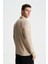 Erkek Slim Fit Çıt Çıt Düğmeli Polo Yaka İnterlok Sweatshirt K28564988101 4