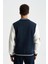 Erkek Pamuklu Regular Fit Dik Yaka Baskılı Cepli Kolej Mont Sweatshirt K28264650401 5