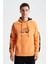 Erkek Regular Fit Baskılı Reglan Kollu Kanguru Cepli Kapüşonlu Sweatshirt K28254627701 1