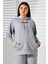 2 Iplik Kapüşonlu Sweat 2