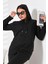 Fermuarlı Kapüşonlu Hırka Sweatshirt 2