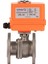 DN15-1/2" 24 V Dc Elektrikli Aktüatörlü Flanşlı Küresel Vana 2 Parçalı 1