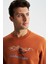 Erkek Regular Fit 3 İplik Şardonlu Pamuklu Bisiklet Yaka Sweatshirt K28124602501 2