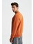 Erkek Regular Fit 3 İplik Şardonlu Pamuklu Bisiklet Yaka Sweatshirt K28124602501 4