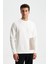 Erkek Regular Fit 3 İplik Şardonlu Yandan Tek Fermuar Cepli Bisiklet Yaka Sweatshirt K28124602101 1