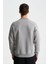 Şık Erkek Regular Fit 3 İplik Şardonlu Bisiklet Yaka Sweatshirt K28124602001 5