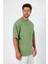 Alexander Gardi Alexandergardı Yırtmaçlı Basic Oversize T-Shirt (UN-70418) 3