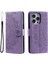 IPhone 15 Için Flip Case Pro Pu Deri Cüzdan Kılıf Totem Kabartma (Yurt Dışından) 1