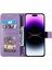 IPhone 15 Için Flip Case Pro Pu Deri Cüzdan Kılıf Totem Kabartma (Yurt Dışından) 4