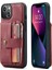 IPhone 14 Artı Cüzdan Manyetik Rfıd Engelleme Kablosuz Şarj Için Kılıf (Yurt Dışından) 3