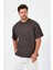 Alexander Gardi Alexandergardı Yırtmaçlı Basic Oversize T-Shirt (UN-70418) 2