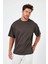 Alexander Gardi Alexandergardı Yırtmaçlı Basic Oversize T-Shirt (UN-70418) 3