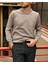 Erkek, Bisiklet Yaka, Slim Fit, Old Money, Yün-Akrilik Elyaf, Triko Kazak PLTK03 1