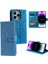 IPhone 14 Için Flip Case Pro Max Pu Deri Cüzdan Kılıf Totem Kabartma (Yurt Dışından) 1