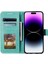 IPhone 14 Için Flip Case Pro Max Pu Deri Cüzdan Kılıf Totem Kabartma (Yurt Dışından) 5