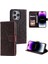 IPhone 15 Için Flip Case Pro Pu Deri Cüzdan Kılıf Totem Kabartma (Yurt Dışından) 2