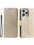 IPhone 14 Için Flip Case Pro Max Pu Deri Cüzdan Kılıf Totem Kabartma (Yurt Dışından) 1