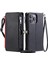IPhone 14 Için Crossbody Durumda Pro Max Uzun Kordon Fermuar Faturaları Yuvası 9 (Yurt Dışından) 1
