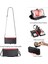 IPhone 12 Için Crossbody Durumda Uzun Kordon Fermuar Faturaları Yuvası Rfıd Engelleme (Yurt Dışından) 3