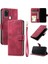 Samsung Galaxy A21S Kickstand Manyetik Bilek Kayışı Cüzdan Pu Için Flip Case (Yurt Dışından) 5