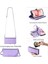 IPhone 14 Için Crossbody Durumda Artı Durumda Cüzdan 9 Kart Yuvaları Fermuar Faturaları (Yurt Dışından) 4