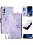 Ayrılabilir El Kayışı Kabartmalı Kelebek ile Oneplus Nord 2 Için Flip Case (Yurt Dışından) 1