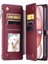IPhone 15 Için Crossbody Durumda Fermuar Faturaları Yuvası Rfıd Engelleme 9 Kart Uzun (Yurt Dışından) 4