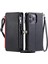 IPhone 15 Pro Fermuar Faturaları Yuvası Için Crossbody Durumda Rfıd Engelleme Uzun 9 (Yurt Dışından) 1