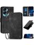 Ayrılabilir El Kayışı Kabartmalı Kelebek ile Onur 90 Lite Için Flip Case (Yurt Dışından) 1