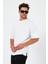 Alexandergardı Yırtmaçlı Basic Oversize T-Shirt (UN-70418) 3