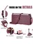 IPhone 12 Için Crossbody Durumda Mini Durumda Cüzdan Rfıd Engelleme 9 Kart Yuvaları (Yurt Dışından) 3