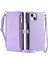 IPhone 14 Için Crossbody Durumda Artı Durumda Cüzdan 9 Kart Yuvaları Fermuar Faturaları (Yurt Dışından) 1