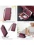 IPhone 14 Için Crossbody Durumda Artı Durumda Cüzdan 9 Kart Yuvaları Fermuar Faturaları (Yurt Dışından) 3