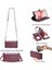 IPhone 14 Için Crossbody Durumda Artı Durumda Cüzdan 9 Kart Yuvaları Fermuar Faturaları (Yurt Dışından) 4